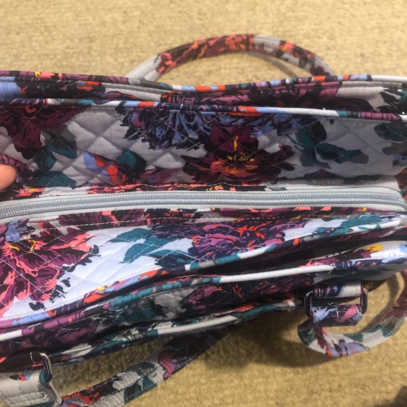 Vera Bradley Multi Compartment Shoulder Bag Firm Price - Picture 5 of 9